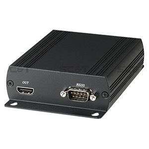 HE02R # Приёмник HDMI сигнала, сигналов ИК и RS232 по одному кабелю