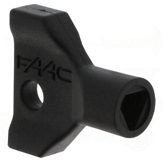 FAAC 713002 # Ключ трехгранный пластиковый