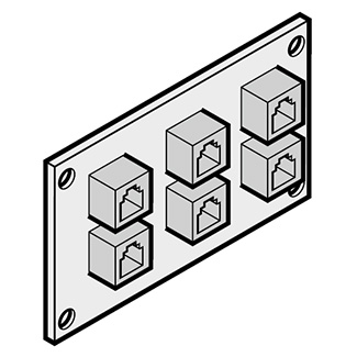 639549 # Адаптерная плата световой решетки HLG для блока беспроводного подключения