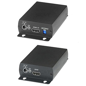 HE01C # Комплект (передатчик HE01CT + приёмник HE01CR) для передачи сигналов HDMI