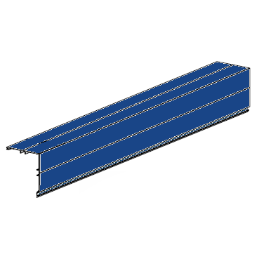RHKR-000106 # Профиль алюминиевый угловой для защитного короба синий