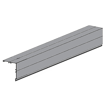 RHKR-000103 # Профиль алюминиевый угловой для защитного короба серый