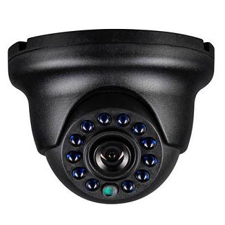 SAF-IP310.HD black # Купольная IP видеокамера с ИК подсветкой