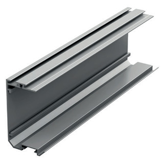 DHDR-0700/M # Профиль алюминиевый окантовки сэндвич-панели 80 мм для распашной двери