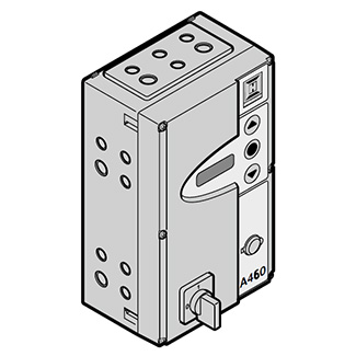636641 # Блок управления в сборе, в корпусе с главным выключателем, с пакетом принадлежностей, A 460