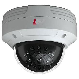 LTV-ICDM1-E8231L-F3.6 # Купольная антивандальная IP видеокамера с ИК-подсветкой