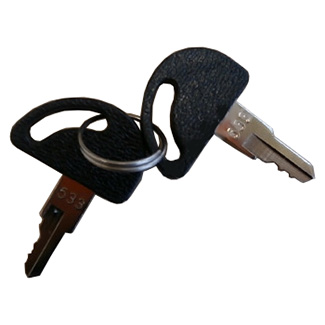 638496 # Запасной ключ, для миниатюрного выключателя, запираемого на ключ, № 533