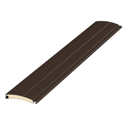 RH58M02 # Профиль с мягким пенным наполнителем коричневый