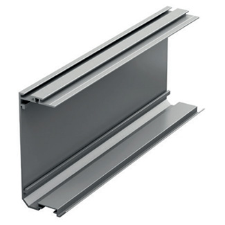 DHDR-1200/M # Профиль алюминиевый окантовки сэндвич-панели 120 мм для распашной двери