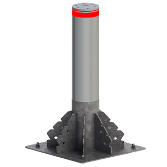 CAME TBD-270S70-INOX # Блокиратор стационарный TBD Ø270 мм высота 700 мм, нержавеющая сталь