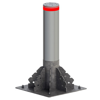 CAME TBD-270S90-INOX # Блокиратор стационарный TBD Ø270 мм высота 900 мм, нержавеющая сталь